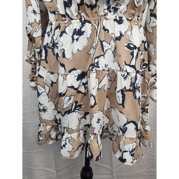 VICI Tyche V-Neck Mini Dress Floral - Picture 4 of 11